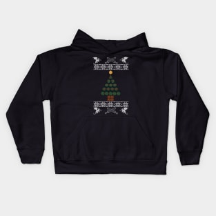 Dnd ugly Christmas sweater Kids Hoodie